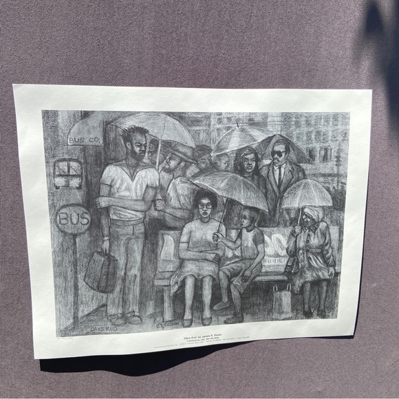 Original Artwork by James A Dixon  “Days End” - Picture 5 of 9